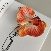 24 Pcs Artificial Phalaenopsis Orchid Heads, Ultra Realistic Touch, Bulk Cake Decoration