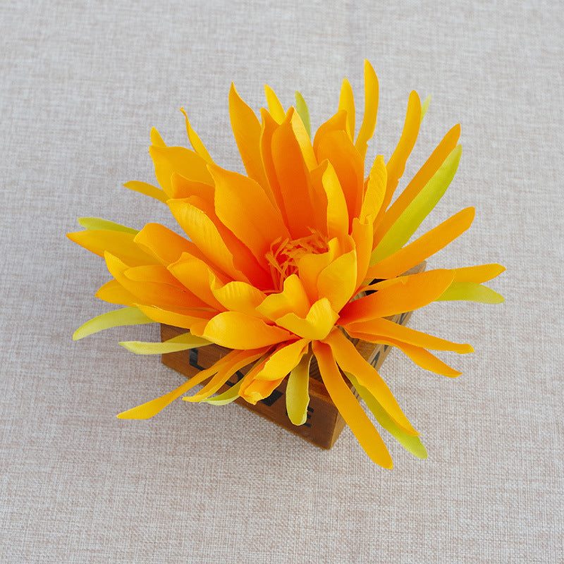 Epiphyllum Silk Flower Heads Bulk for DIY Wedding Bouquets Centerpieces Baby Shower Party Decorations