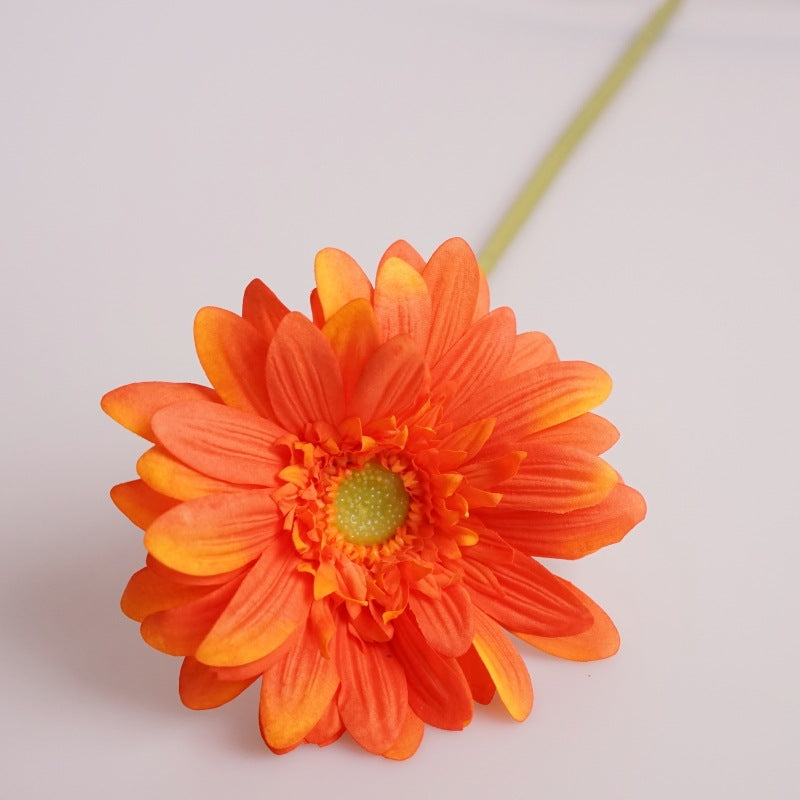 25.5 Inch Gerbera Daisy Stems 6 Pcs Real Touch Silk Artificial Flowers for Wedding Home Decor