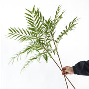 37.7 Inch Extra Long Artificial Palm Leaf Stems, Real Touch Greenery, Bulk Quantity
