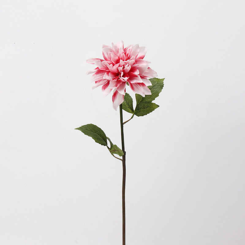 21 Inch Dahlia Artificial Flower Stem Spray, Real Touch, Bulk Quantity