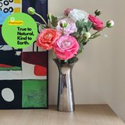 Real Touch Ranunculus Spray Stems, 6 Stems, Artificial Silk Flowers