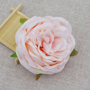 Peony Flower Heads Bulk, 10 Pcs Artificial Silk Flowers for DIY Cake Decorations, Floral Arrangements, Bouquets