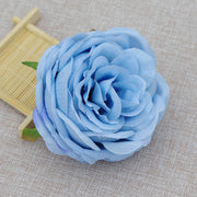 Peony Flower Heads Bulk, 10 Pcs Artificial Silk Flowers for DIY Cake Decorations, Floral Arrangements, Bouquets