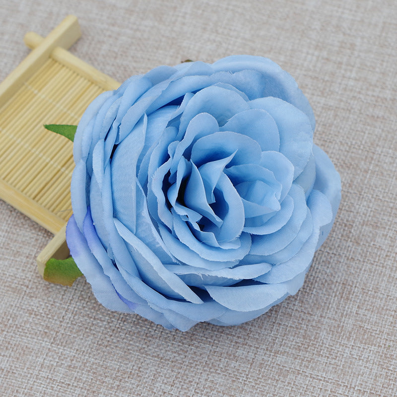Peony Flower Heads Bulk, 10 Pcs Artificial Silk Flowers for DIY Cake Decorations, Floral Arrangements, Bouquets