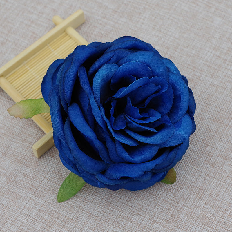 Peony Flower Heads Bulk, 10 Pcs Artificial Silk Flowers for DIY Cake Decorations, Floral Arrangements, Bouquets