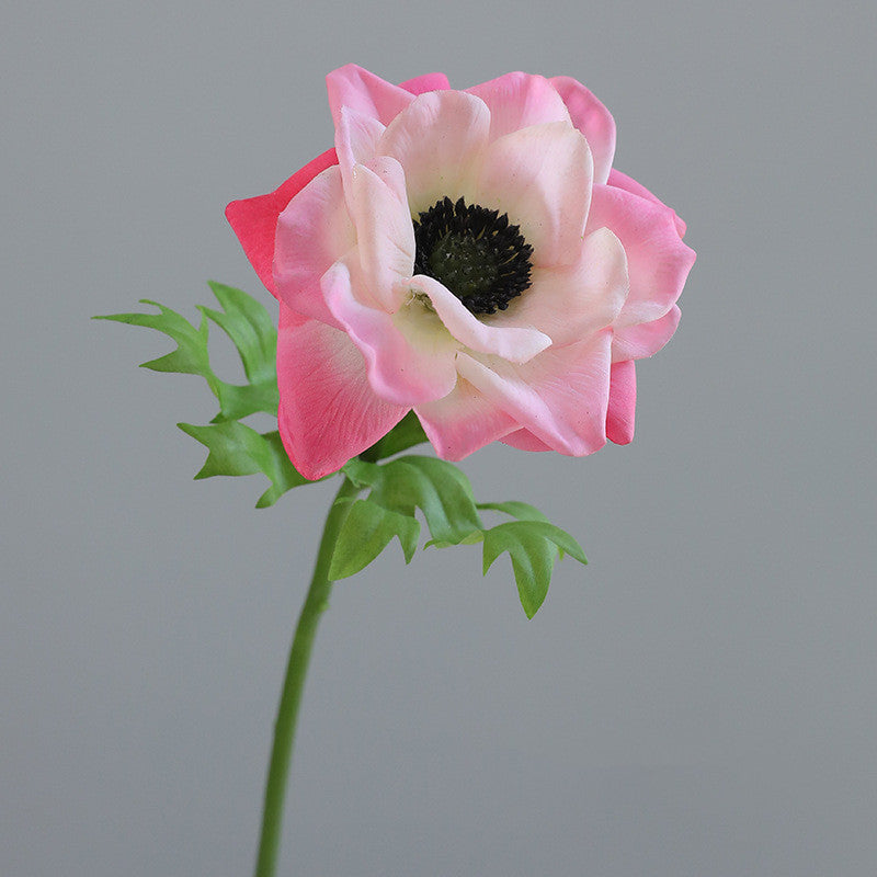 16 Inch Artificial Anemone Stems 10 Pcs Silk Flowers for Vase Centerpieces Wedding Bouquet