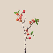 20 Inch Artificial Berry Stems - 10 Pcs Fall Berry Branches for Autumn Decor, Thanksgiving Wreaths, Silk Fake Berries