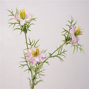 27 Inch Artificial Love-in-a-Mist Flower Stems Bulk Quantity