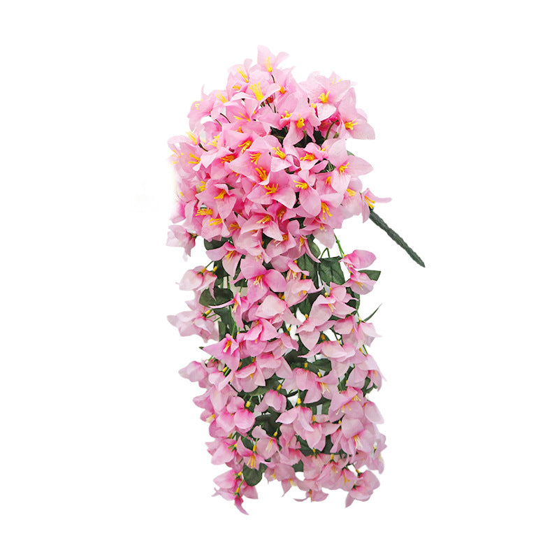 Bougainvillea Hanging Bush Artificial Flowers 12 Inch UV Resistant Trailing Vines Outdoor Decor Bulk Quantity