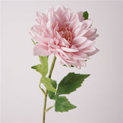 Real Touch Dahlia Stems 12 Inch 10 Pcs Artificial Flowers Fall Winter Decor for Vases and Centerpieces