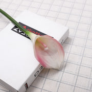 12 Inch 12 Pcs Artificial Real Touch Calla Lily Bouquet – Lifelike Silk Floral Arrangement for Wedding and Home Decor