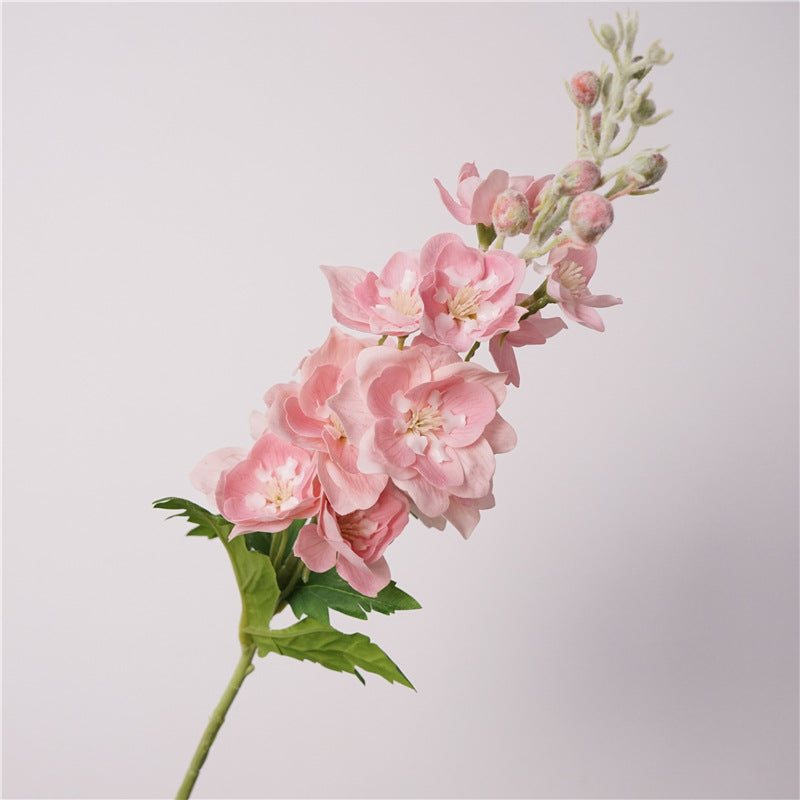 28.3 Inch Real Touch Delphinium Artificial Flower Stem for Wedding and Home Decor