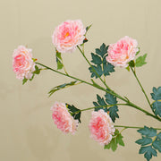 50 Inch Extra Tall Artificial Silk Peony Flowers, Large Faux Peonies, Bulk 10 Pcs for Wedding Home Decor Table Centerpieces