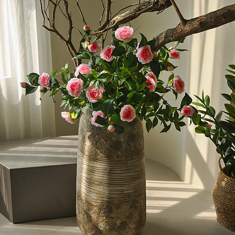 31 Inch Silk Rose Spray Stems Bulk 10 Pcs Artificial Spring Flowers for Floral Arrangements