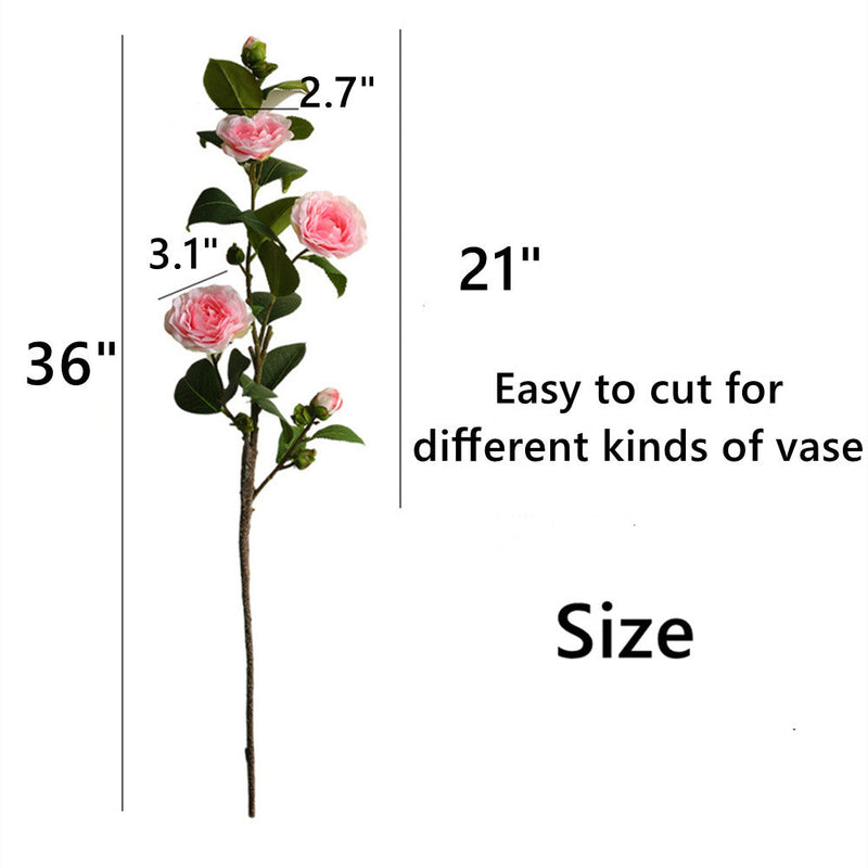 31 Inch Silk Rose Spray Stems Bulk 10 Pcs Artificial Spring Flowers for Floral Arrangements