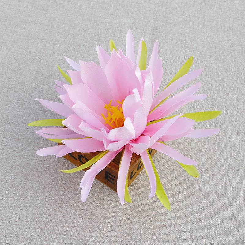 Epiphyllum Silk Flower Heads Bulk for DIY Wedding Bouquets Centerpieces Baby Shower Party Decorations