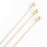 3 Pcs Artificial Plastic Stems 24 Inch Bulk Preserved Floral Supplies