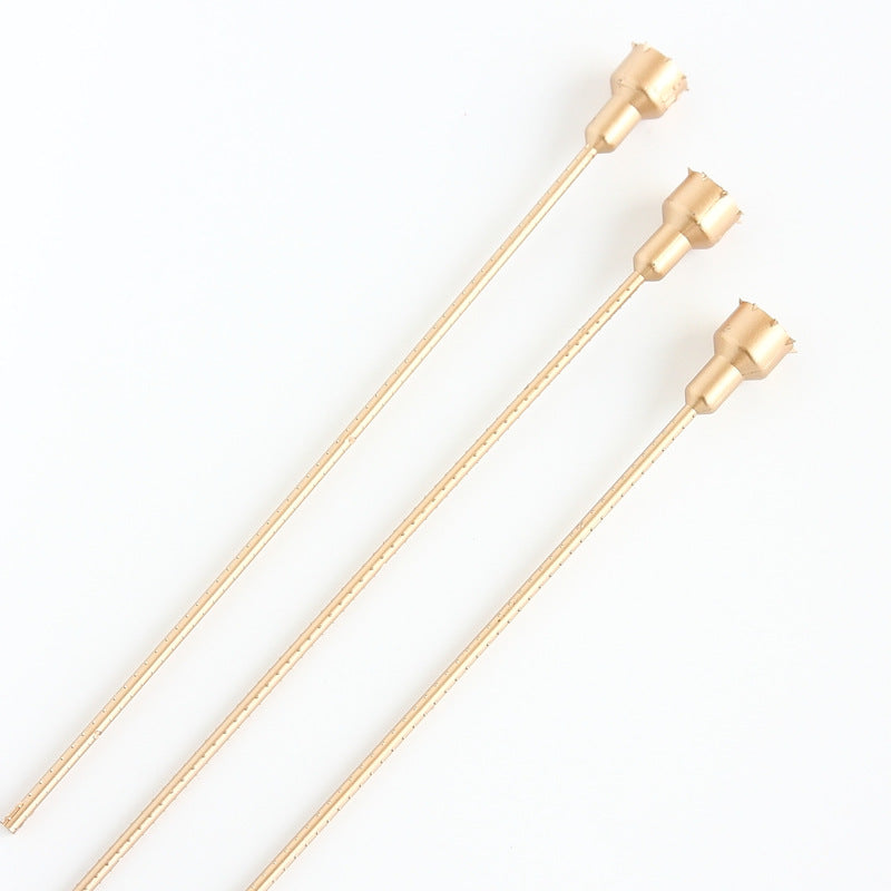 3 Pcs Artificial Plastic Stems 24 Inch Bulk Preserved Floral Supplies