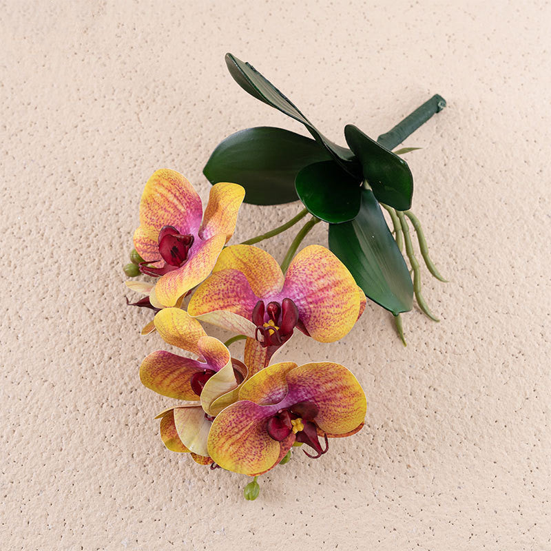 Plastic Orchid Bush for Crafts, Bulk Quantity, Artificial Flowers for Bonsai and Decor