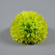 4 Inch Pompon Mum Artificial Flower Heads Bulk for Crafts - 10 Pcs