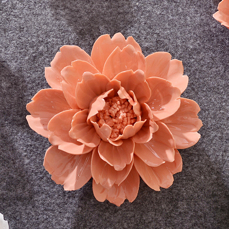 4.7 Inch Porcelain Peony Artificial Flowers Hanging Decoration Bulk Wholesale