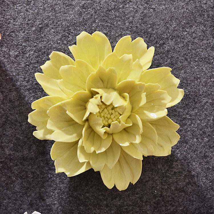 4.7 Inch Porcelain Peony Artificial Flowers Hanging Decoration Bulk Wholesale