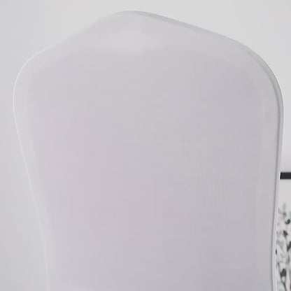 Bulk 10 PCS Metallic Spandex Chair Sashes Glossy Bows Universal Elastic Chair Cover Bands with Buckle Slider for Wedding Banquet Party Decor Wholesale