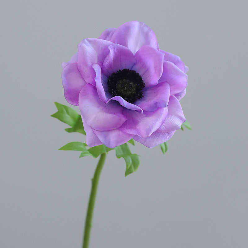 16 Inch Artificial Anemone Stems 10 Pcs Silk Flowers for Vase Centerpieces Wedding Bouquet