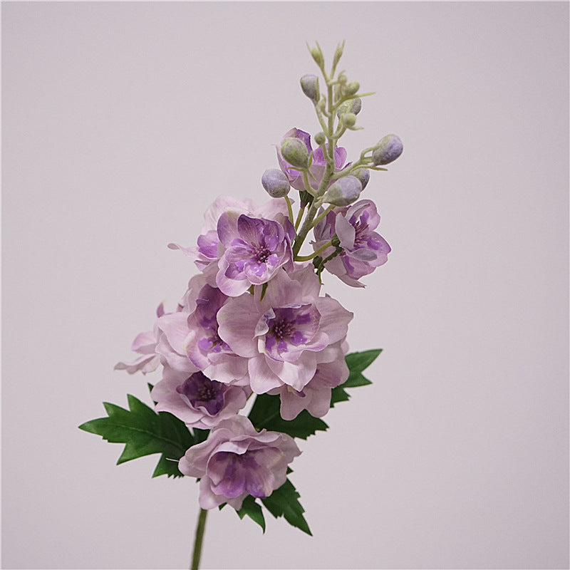 28.3 Inch Real Touch Delphinium Artificial Flower Stem for Wedding and Home Decor