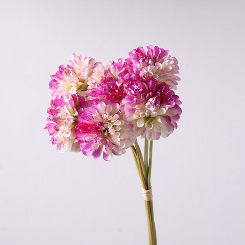 15.7 Inch Artificial Silk Chrysanthemum Bouquet – Bulk Wholesale Flowers