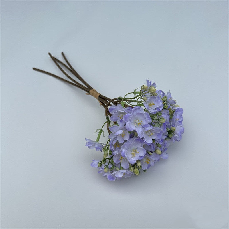 4 Pcs 15 Inch Artificial Jasmine Flower Stems for Wedding DIY Crafts Bulk