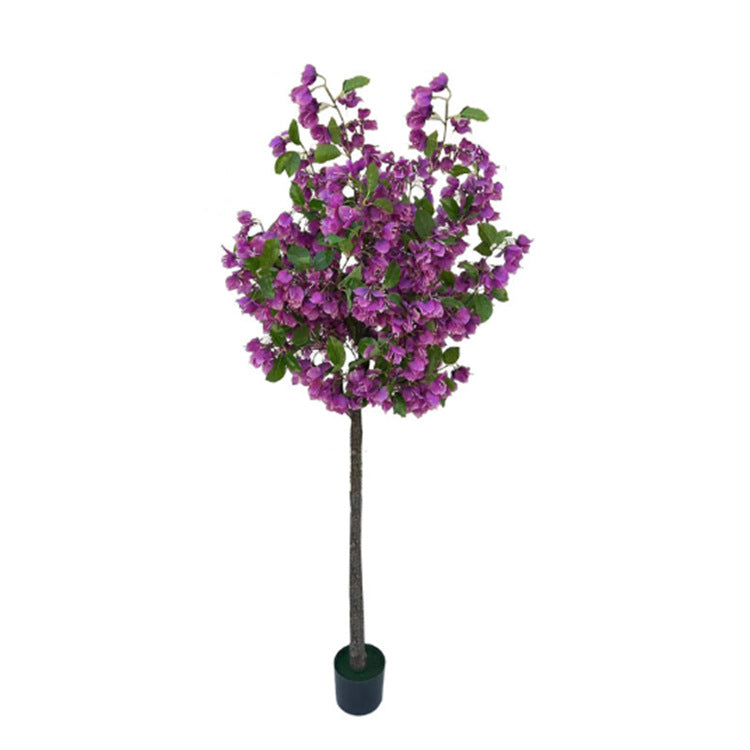 3 Ft Artificial Bougainvillea Tree Bulk Wholesale, Silk Leaves, Outdoor Decor