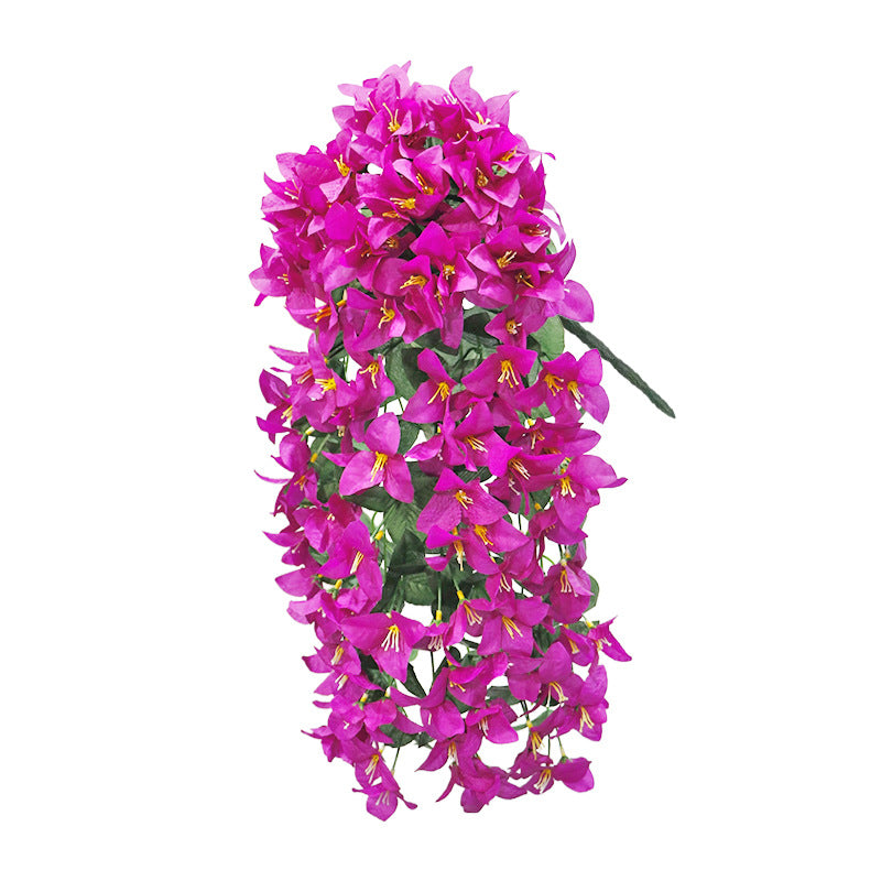 Bougainvillea Hanging Bush Artificial Flowers 12 Inch UV Resistant Trailing Vines Outdoor Decor Bulk Quantity