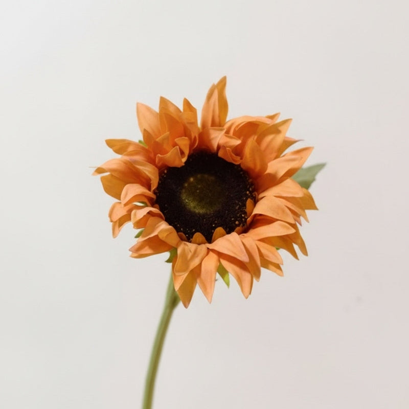 Artificial Sunflower Stem 23.6 Inch Real Touch Silk Flower