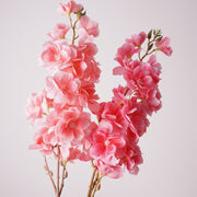 27.5 Inch Real Touch Cherry Blossom Artificial Flower Stem for Wedding and Home Decor