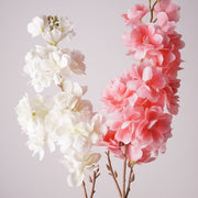 27.5 Inch Real Touch Cherry Blossom Artificial Flower Stem for Wedding and Home Decor
