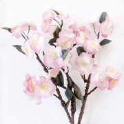 23 Inch Real Touch Cherry Blossom Flowers Bulk Artificial Silk Branches