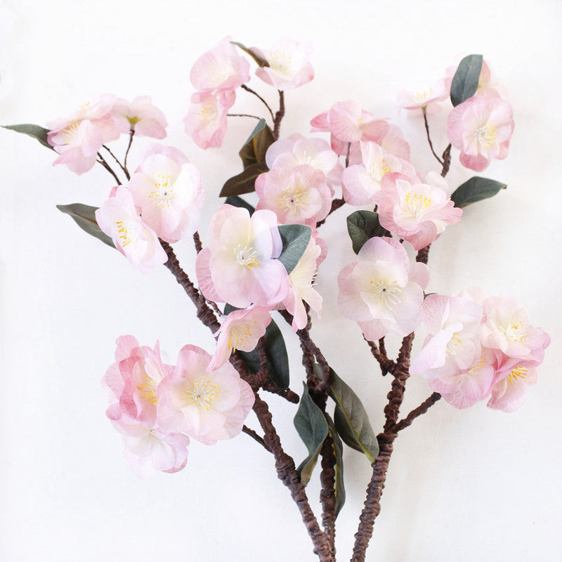 23 Inch Real Touch Cherry Blossom Flowers Bulk Artificial Silk Branches