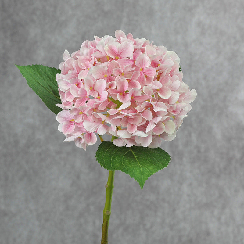 18 Inch Silk Hydrangea Flowers Bouquet, 10 Pcs Artificial Hydrangea Stems for Bulk Wholesale