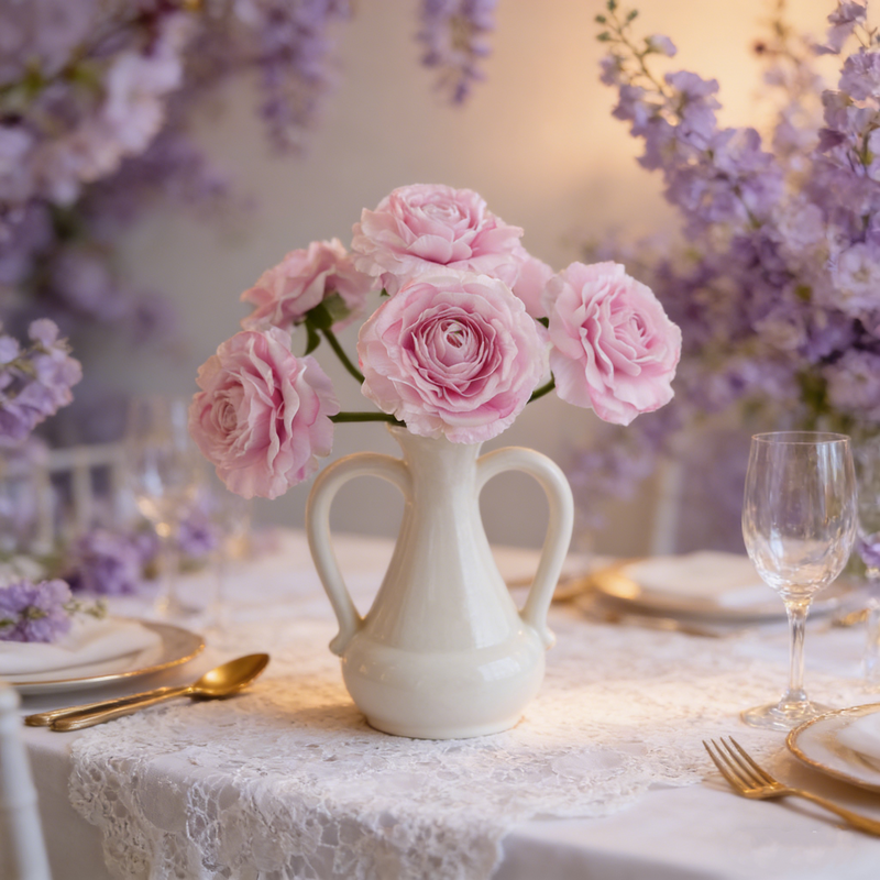 13 Inch Real Touch Peony Stems 10 Pcs Artificial Silk Flowers for Wedding DIY Bouquet Centerpiece
