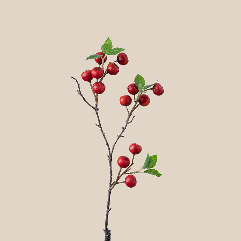 20 Inch Artificial Berry Stems - 10 Pcs Fall Berry Branches for Autumn Decor, Thanksgiving Wreaths, Silk Fake Berries