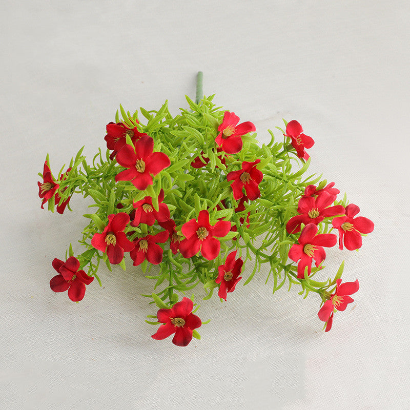 11 Inch UV-Resistant Artificial Wildflower Bush, Outdoor Silk Flower, Bulk Quantity