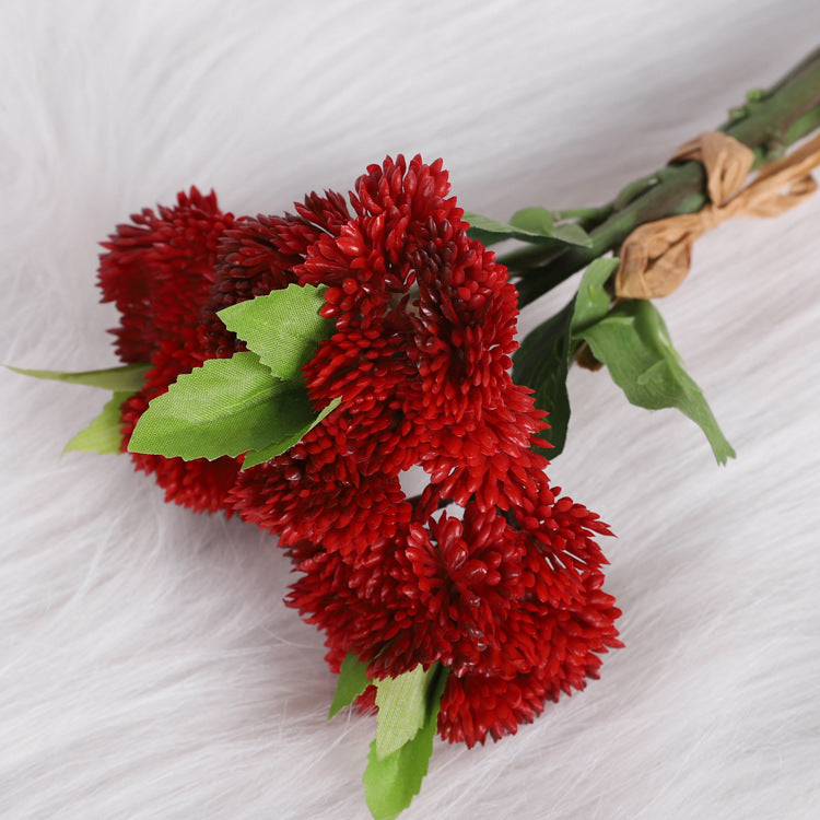 11.4 Inch Artificial Real Touch Fruit Seed Stems, Lifelike Floral Arrangement Stems for Wedding and Home Decor