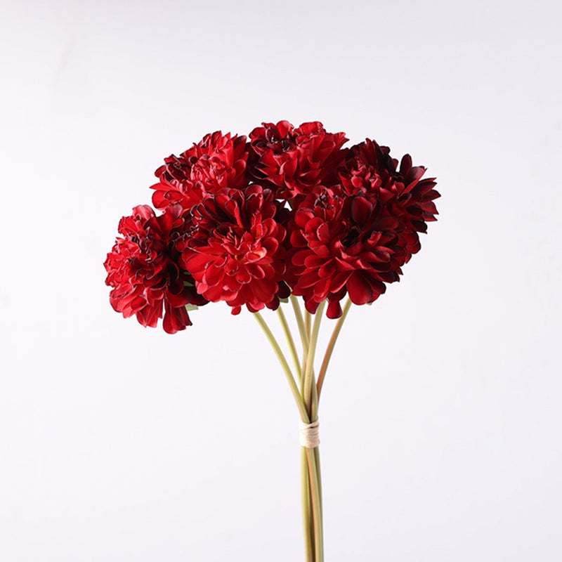 15.7 Inch Artificial Silk Chrysanthemum Bouquet – Bulk Wholesale Flowers