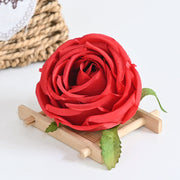 Cabbage Rose Silk Flower Heads 50 Pcs Artificial Flowers for DIY Wedding Bouquets Centerpieces Home Decor