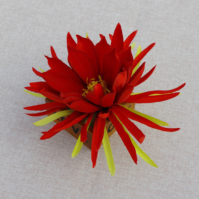 Epiphyllum Silk Flower Heads Bulk for DIY Wedding Bouquets Centerpieces Baby Shower Party Decorations