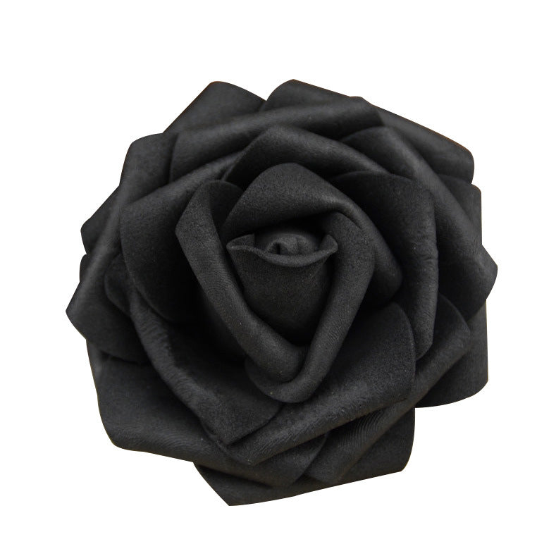 10 Pcs Artificial Foam Rose Heads for Crafts Wedding Decorations Bulk Wholesale