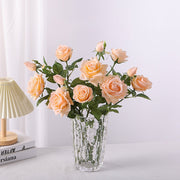 29.5 Inch Artificial Rose Spray Stems, Real Touch, Bulk Quantity