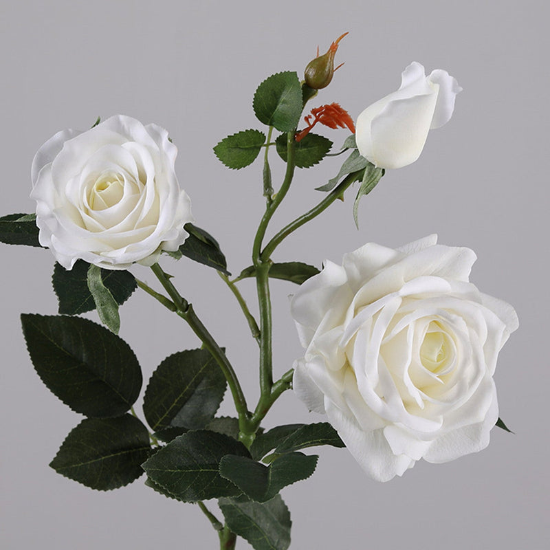 29.5 Inch Artificial Rose Spray Stems, Real Touch, Bulk Quantity